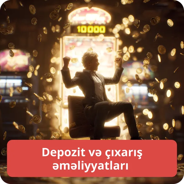 Depozit və çıxarış əməliyyatları